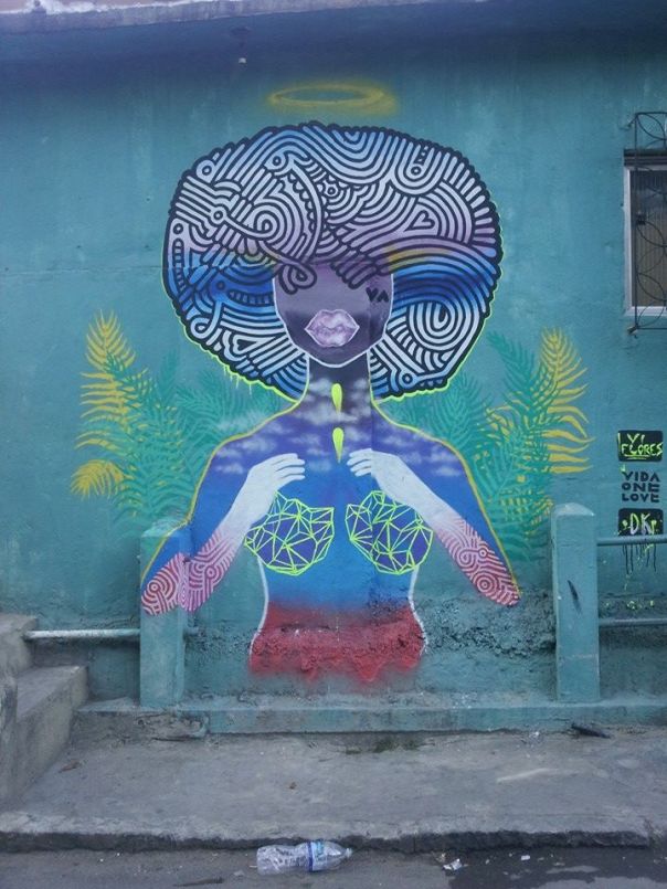 Rio - Favela - street art