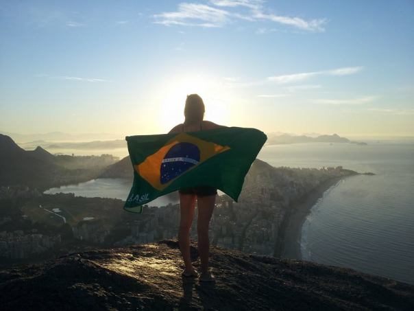Rio - serviette drapeau